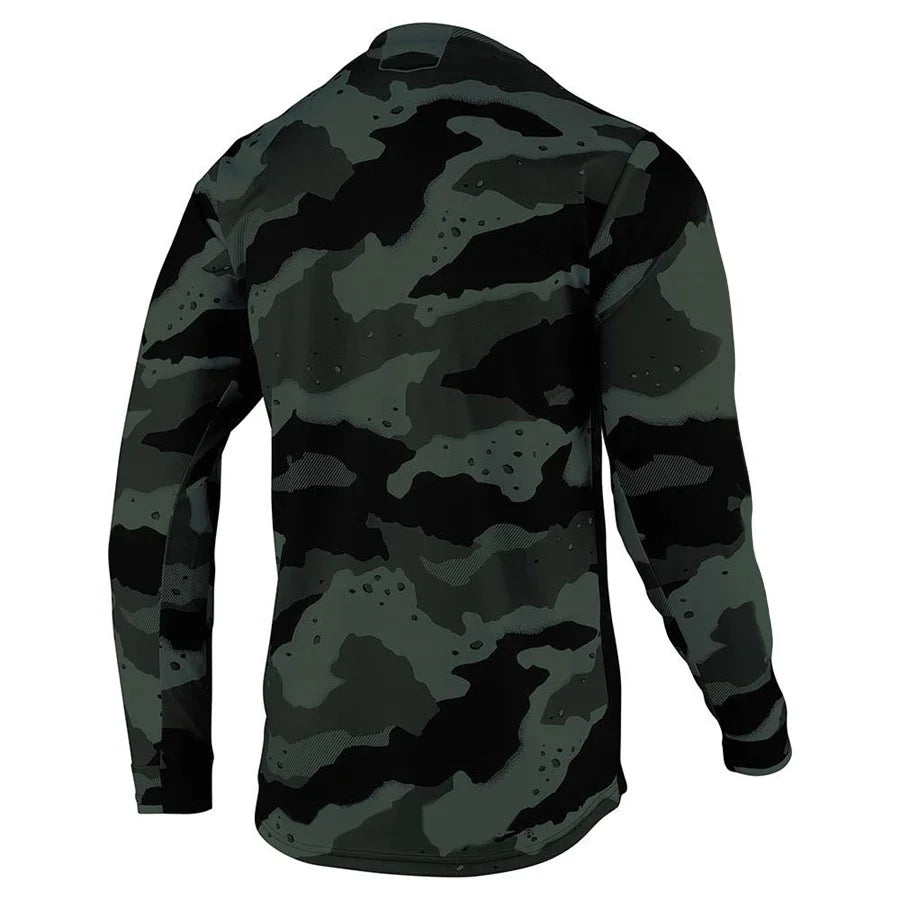 POC 2026 Men Cycling Motocross Jersey Downhil Mountain Bike DH Shirt MX Motorcycle Clothing Ropa for Boys MTB T-Shirts